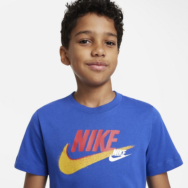 Afbeelding van Nike Sportswear Standard Issue T-shirt Kids Game Royal