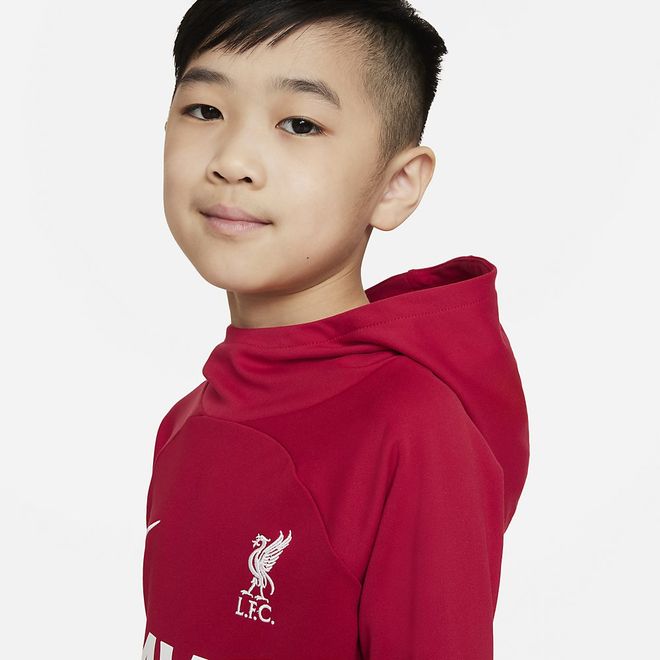Afbeelding van Liverpool FC Academy Pro Hooded Set Little Kids Gym Red