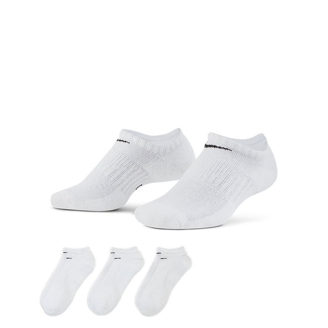 Afbeelding van Nike Everyday Cushioned White Sokken 3 paar