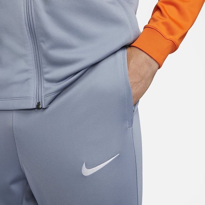 Afbeelding van Inter Milan Strike Nike Dri-FIT Knit Voetbaltrainingspak met Capuchon Ashen Slate Safety Orange