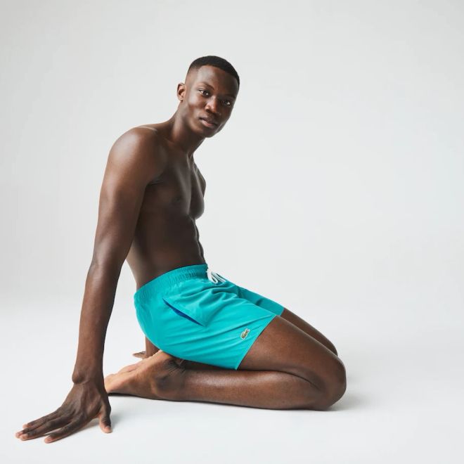 Afbeelding van Lacoste Short Blauw