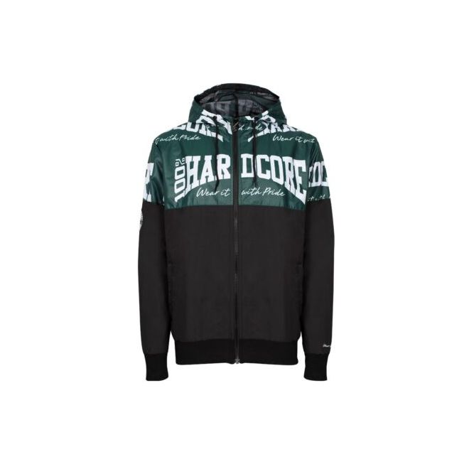 Afbeelding van 100% Hardcore Windbreaker Jack The Brand Green Black