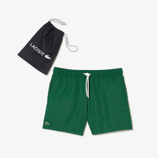 Afbeelding van Lacoste Short Green/Navy/Blue