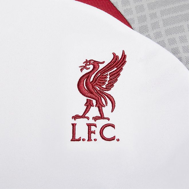 Afbeelding van Liverpool FC Strike Nike Dri-FIT Voetbaltop White Smoke Grey