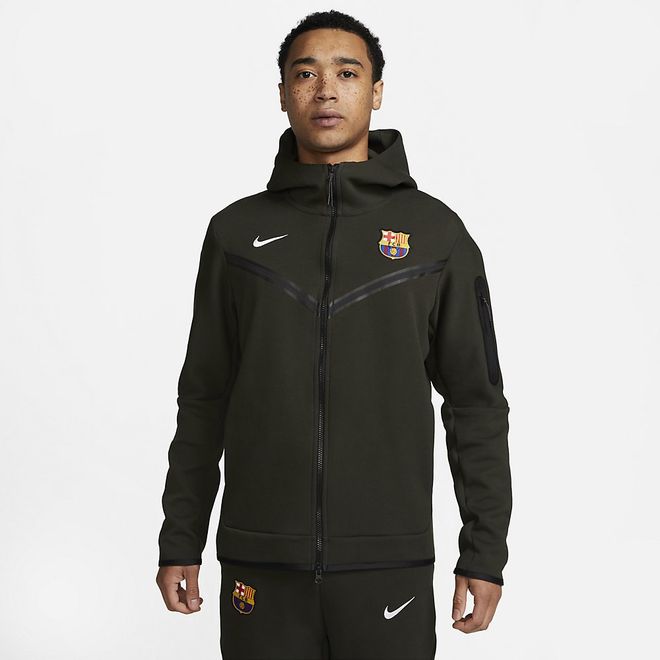 Afbeelding van FC Barcelona Tech Fleece Windrunner Sequoia