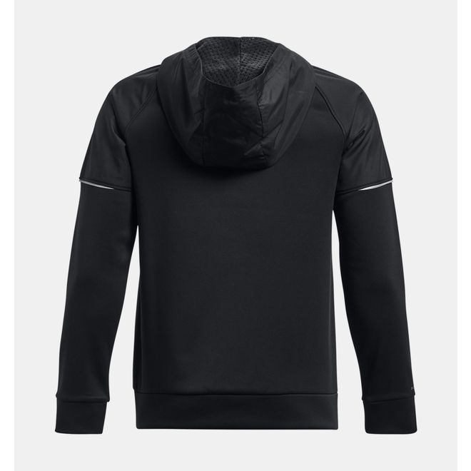 Afbeelding van Under Armour hoodie Armour Fleece Vest Storm Kids Black Pitch Gray - 001