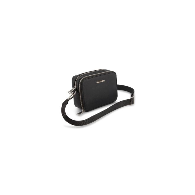 Afbeelding van Malelions Lima Messenger Bag Black