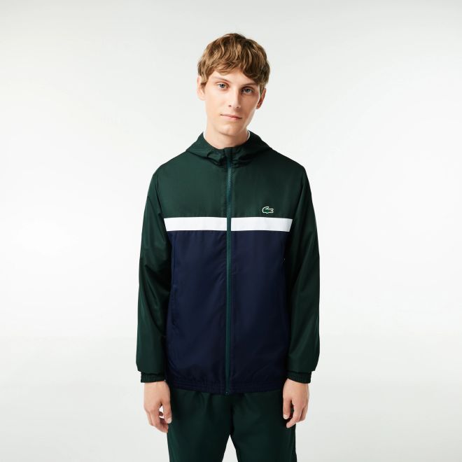 Afbeelding van Lacoste Trainingspak Green Navy White