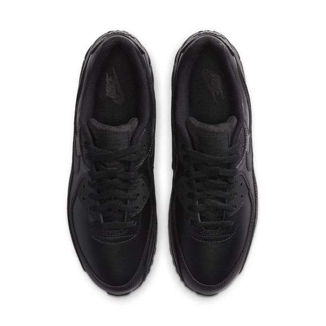 Afbeelding van Nike Air Max 90 Black Leather Triple Black