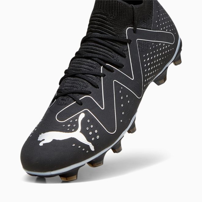 Afbeelding van Puma Future Match FG Voetbalschoenen Black Fire Silver