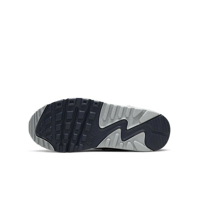 Afbeelding van Nike Air Max 90 Kids Leather White Grey