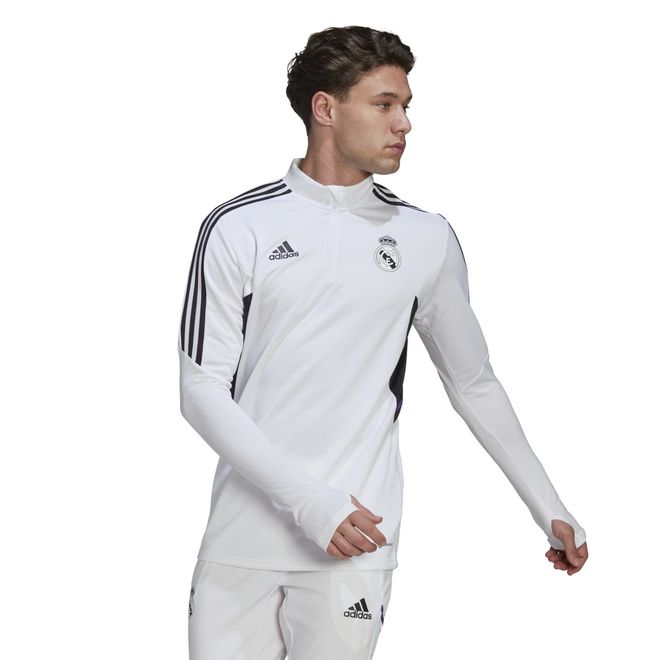 Afbeelding van Real Madrid Condivo 22 Training Longsleeve Set White