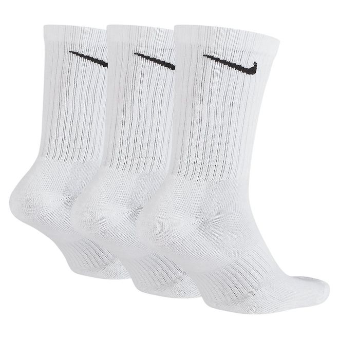 Afbeelding van Nike Everyday Cushioned White Sokken 3 paar