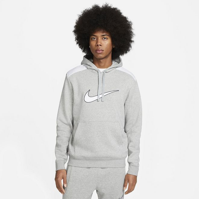 Afbeelding van Nike Sportswear Club Fleece Hoodie Dark Heater Grey