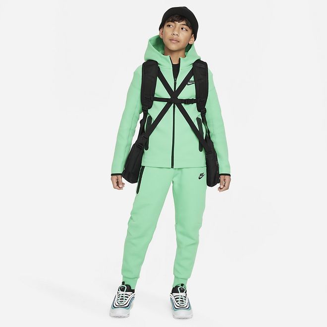 Afbeelding van Nike Sportswear Tech Fleece Hoodie Kids Spring Green
