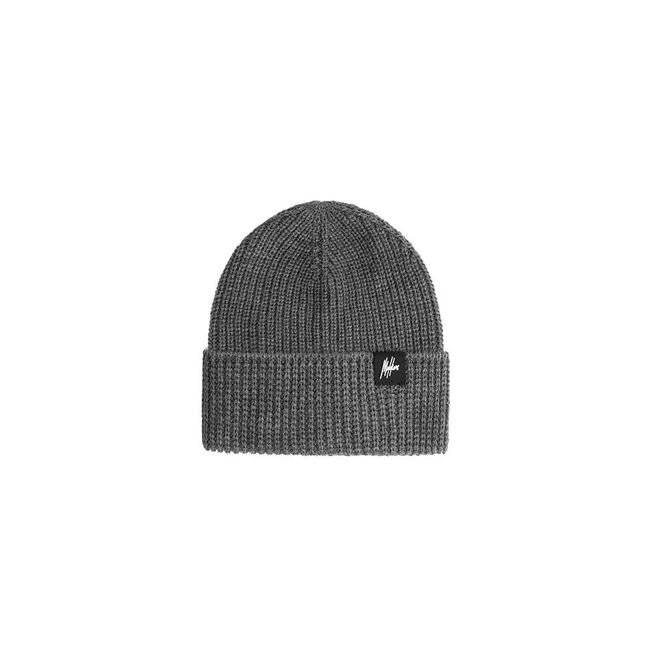 Afbeelding van Malelions Sport Label Beanie Antra