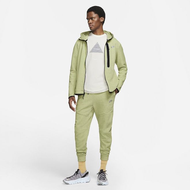 Afbeelding van Nike Sportswear Tech Fleece Hoodie Lime Ice