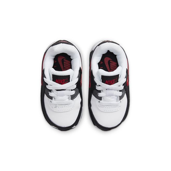 Afbeelding van Nike Air Max 90 Kids White University Red