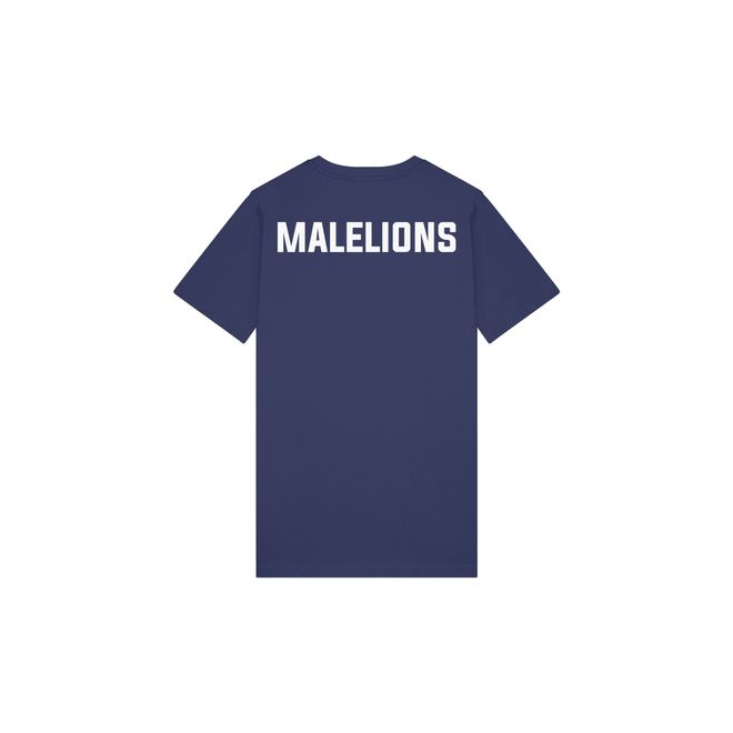 Afbeelding van Malelions Men Logo T-Shirt 2.0 Navy