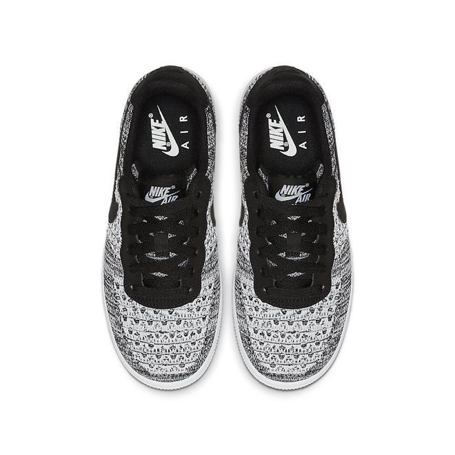 Afbeelding van Nike Air Force 1 Flyknit Kids Black