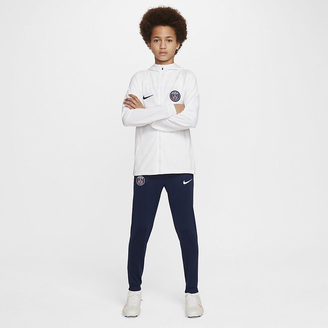 Afbeelding van Paris Saint-Germain Strike Voetbaltrainingspak White Navy