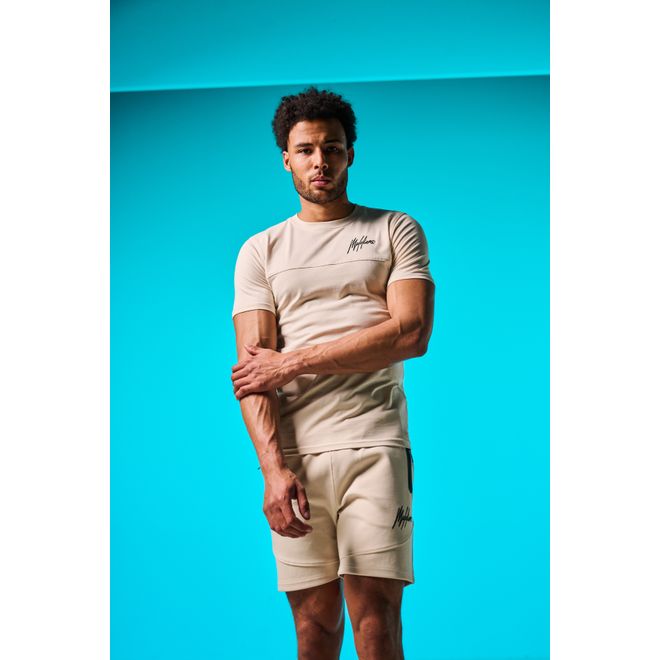 Afbeelding van Malelions Sport Counter T-Shirt Sand