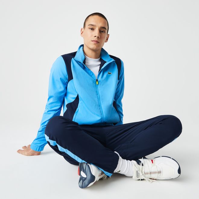 Afbeelding van Lacoste Sport Trainingspak Block Navy