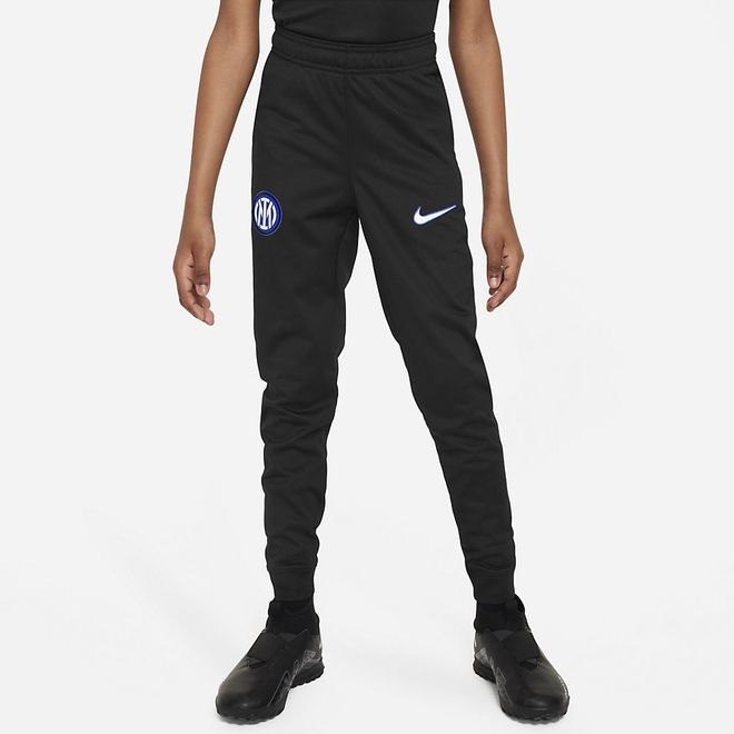 Afbeelding van Inter Milan Strike Nike Dri-FIT Knit Voetbaltrainingspak met Capuchon Kids Light Marine