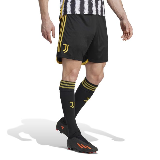 Afbeelding van Juventus 23/24 Thuisshort Black Gold