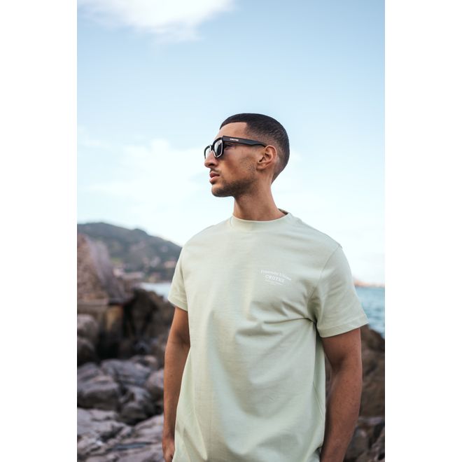 Afbeelding van Croyez Fraternité T-Shirt Green White