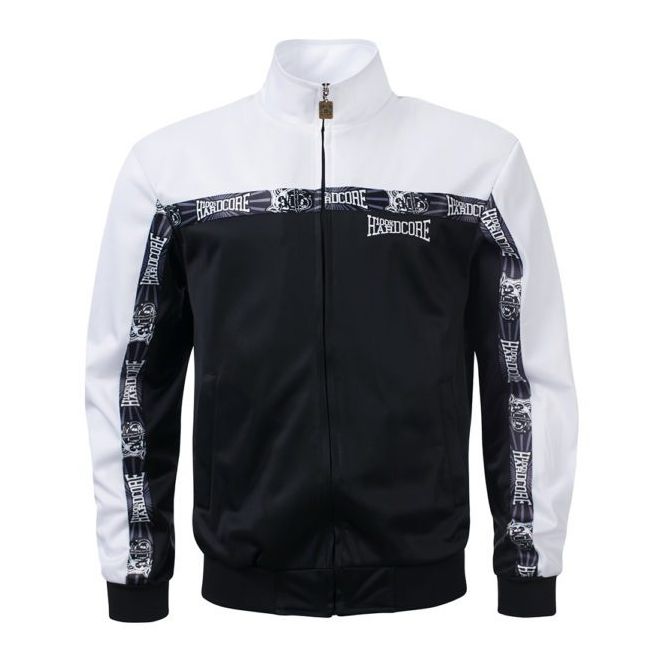 Afbeelding van 100% Hardcore Trainingsjack Classic Black White