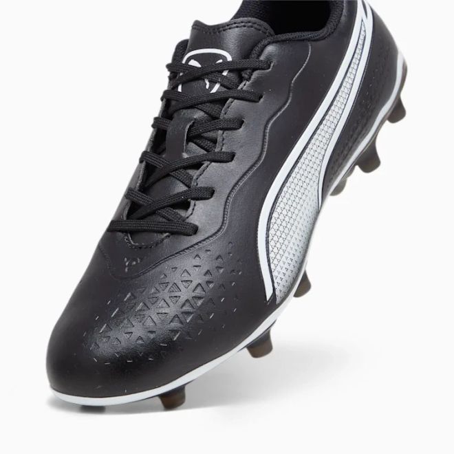 Afbeelding van Puma King Match FG Voetbalschoenen Black White