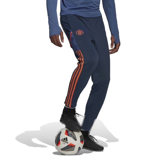 Afbeelding van Manchester United Condivo 22 Training Longsleeve Set Crew Blue