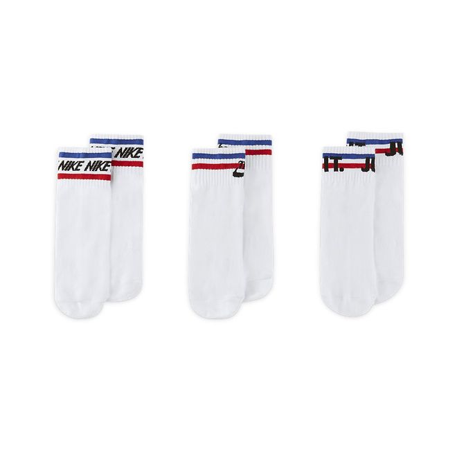Afbeelding van Nike Everyday Essential Sokken 3 paar White