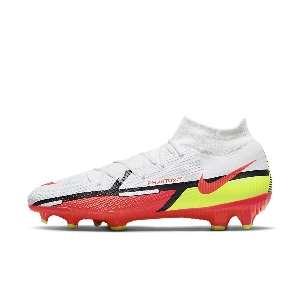 Nike Phantom GT2 Pro Dynamic Fit FG White - Sportschoenshop.nl