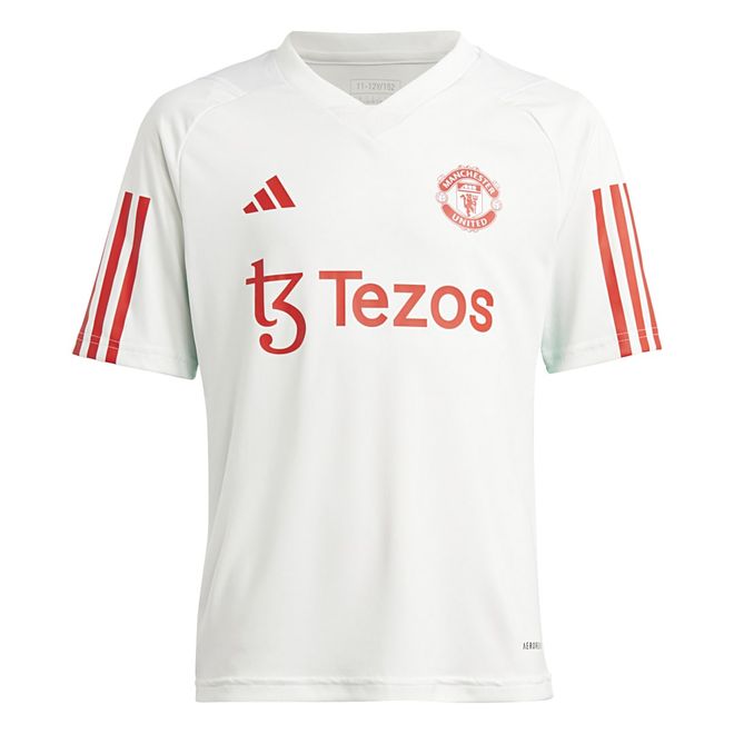 Afbeelding van Manchester United Tiro Training Shirt Kids Core White