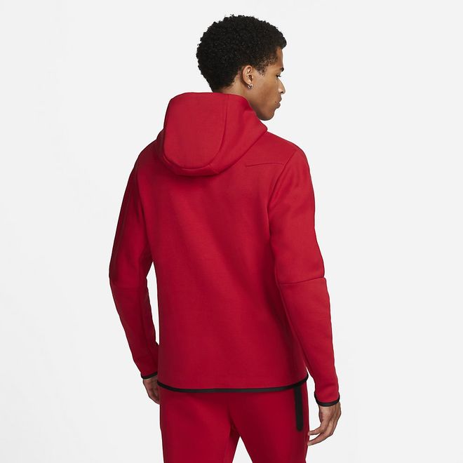 Afbeelding van Nike Sportswear Tech Fleece Hoodie Gym Red