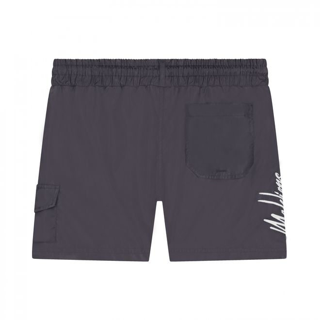 Afbeelding van Malelions Men Signature + Short Set Antra White