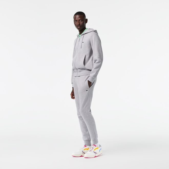 Afbeelding van Lacoste Trainingspak Gevlamd Grijs