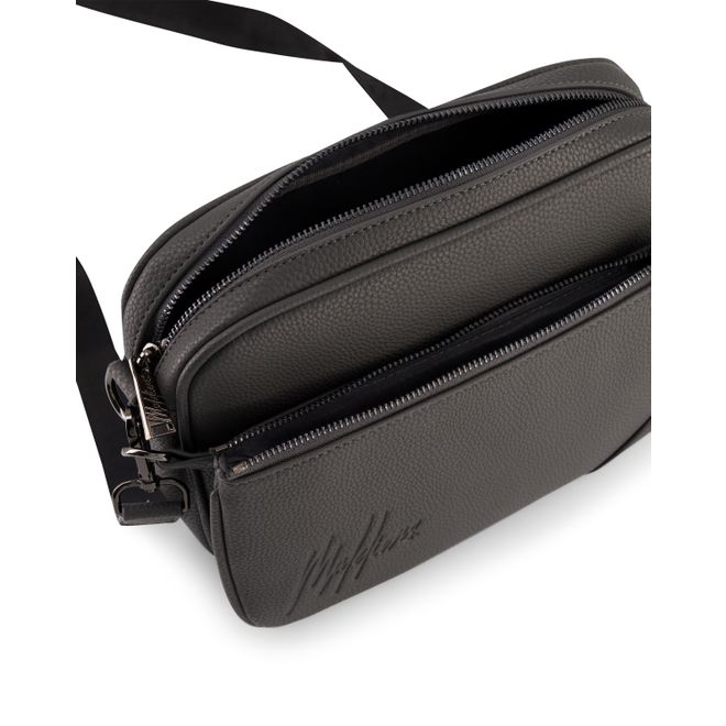 Afbeelding van Malelions Men Clever Messenger Bag Antra Black