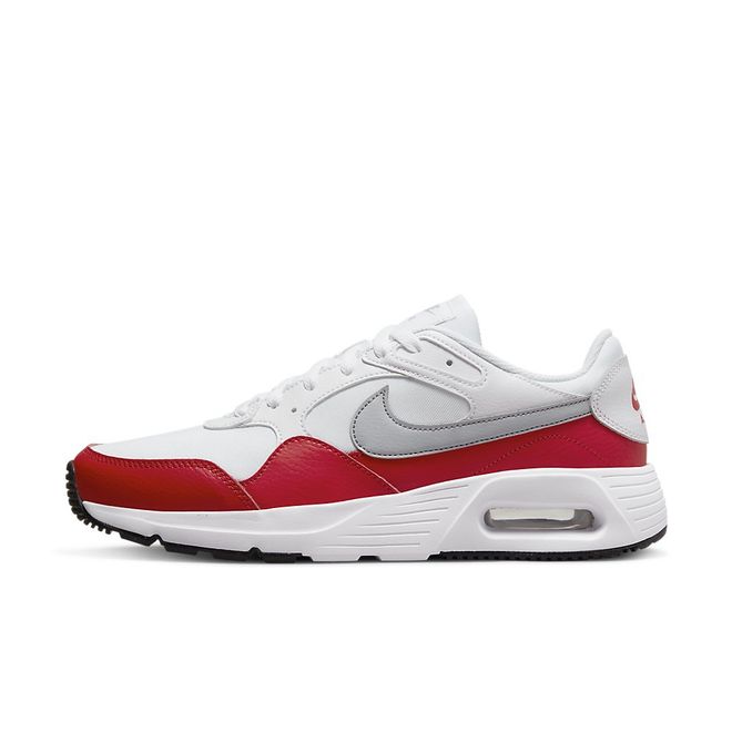 Afbeelding van Nike Air Max SC White Wolf Grey University Red