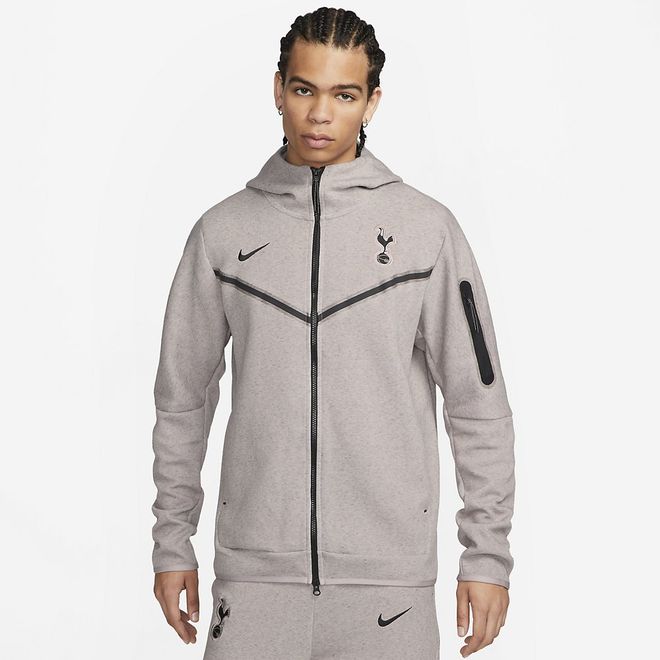 Afbeelding van Tottenham Hotspur Tech Fleece Hoodie Diffused Taupe