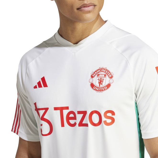 Afbeelding van Manchester United Tiro Training Shirt Core White