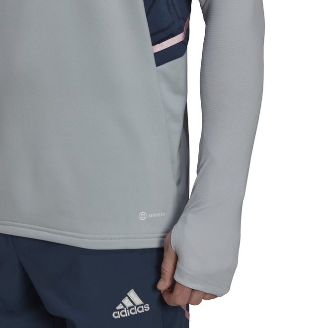 Afbeelding van Arsenal Condivo 22 Training Longsleeve Set Clear Onix