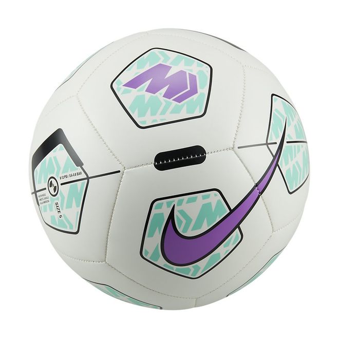Afbeelding van Nike Mercurial Fade Voetbal White Hyper Turquoise