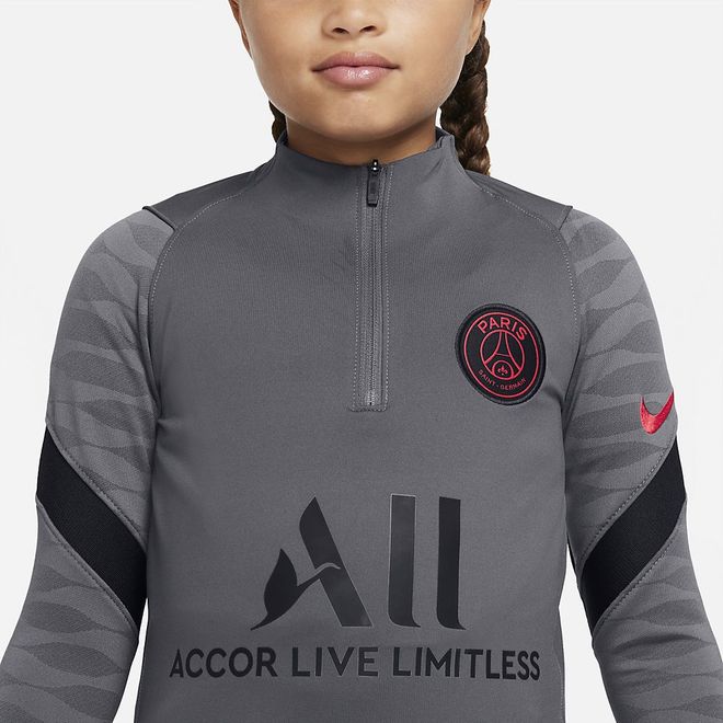 Afbeelding van Paris Saint-Germain Strike Set Kids Dark Grey