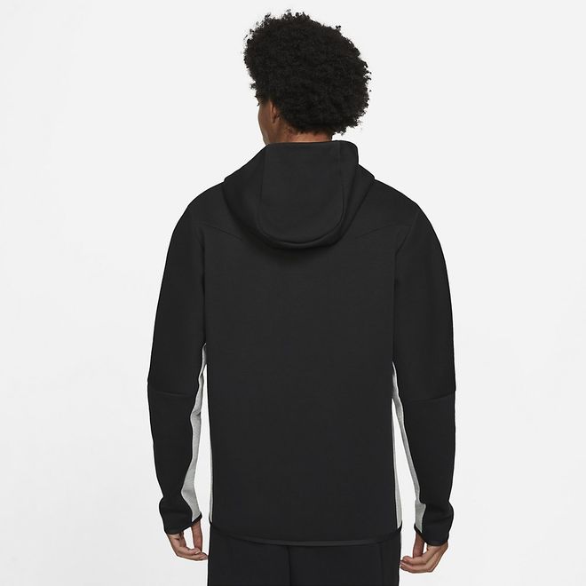 Afbeelding van Nike Sportswear Tech Fleece Hoodie Black Dark Grey Heather