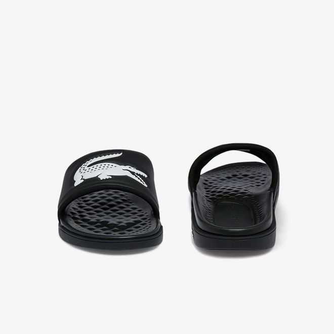 Afbeelding van Lacoste Men's Croco Dualiste Synthetic Logo Strap Slides