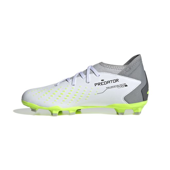 Afbeelding van Adidas Predator Accuracy.3 FG Kids White Lucid Lemon