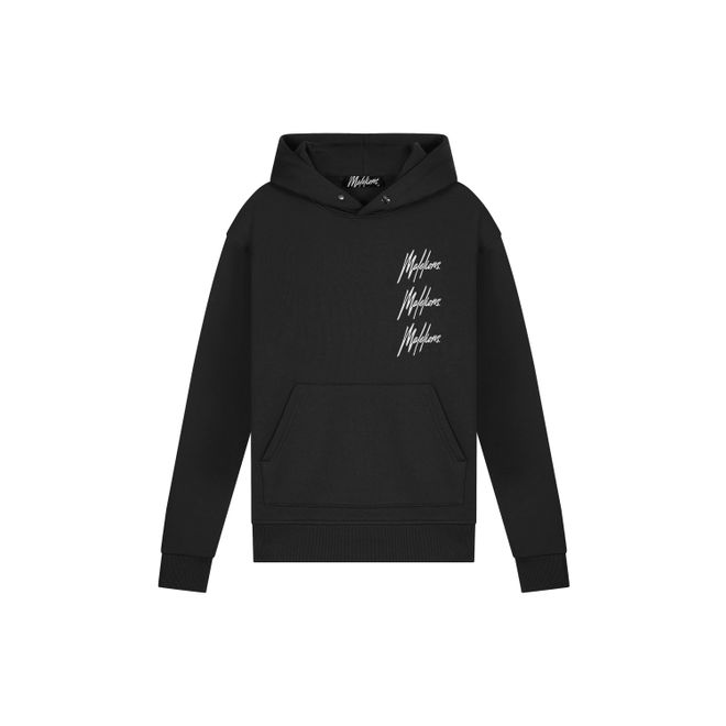Afbeelding van Malelions Men Trinal Hoodie Black